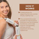 Hair Enhancer Set for Fuller, Thicker-Looking Hair