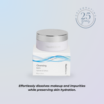 NeutriHalm cleansing balm packaging with a light blue background