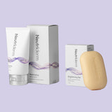 Main product image of the Neutriderm  Body Lotion with the Brightening bar  product outside the presentation gift box