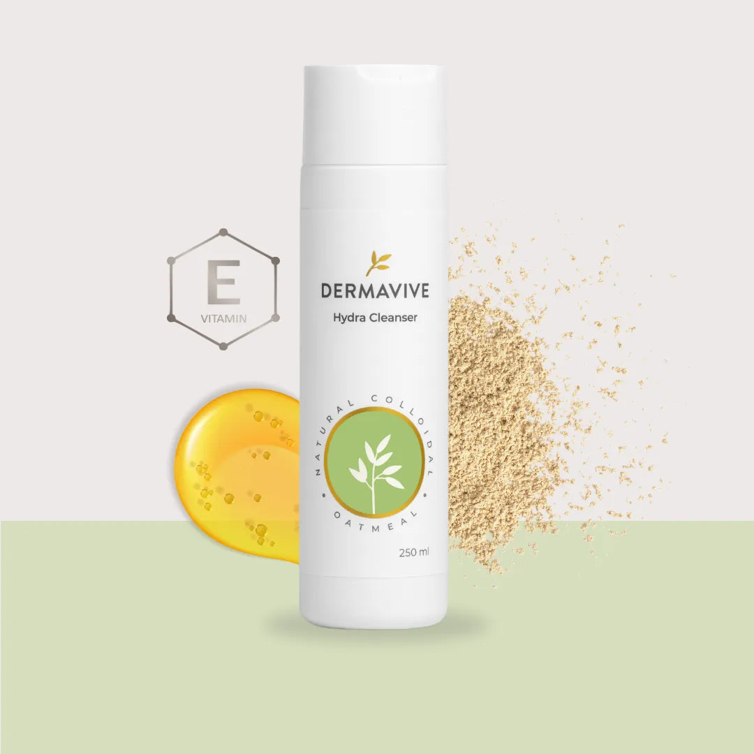 Dermavive Hydra Cleanser Hydrating Face & Body Wash for Dry & Sensitive Skin - Best Seller