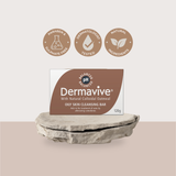 Dermavive Oily Skin Cleansing Bar with Natural Ingredients