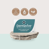 Dermavive Acne & Sensitive Skin Cleansing Bar with Colloidal Oatmeal
