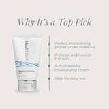 Ultimate Hydrating Cream: Lightweight Fragrance Free Daily Hydration for Comfortable Skin
