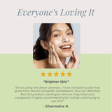 Detox Cleanser – Daily Exfoliating Face Wash for Combination, Oily and Acne-Prone Skin