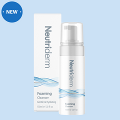  Foaming Cleanser | Hydrating Foaming Cleanser | Neutriderm. A vitamin-packed water-based foaming cleanser for all skin types.  Thoroughly cleans the skin for morning or nighttime cleansing.  Can be used as the second step of a double cleanse regime. Shop now. 

 