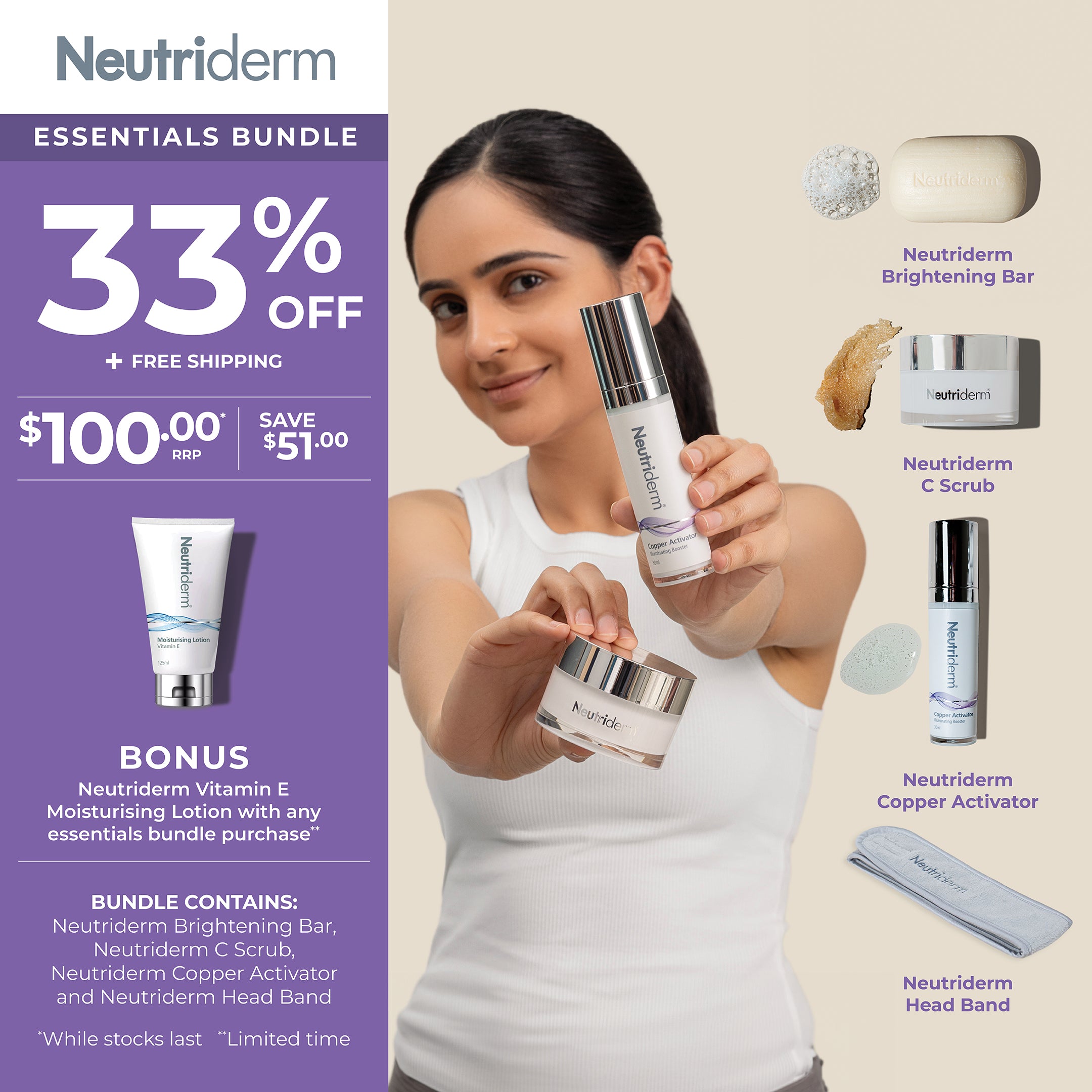Neutriderm Essentials Bundle Neutriderm